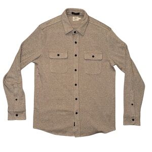 Faherty Men's Beige Casual Button-Down Shirt